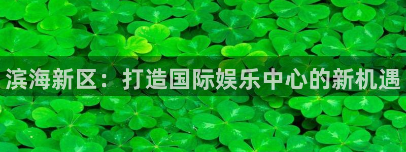 OB视讯体育1招商：滨海新区：打造国际娱乐中心的新机遇